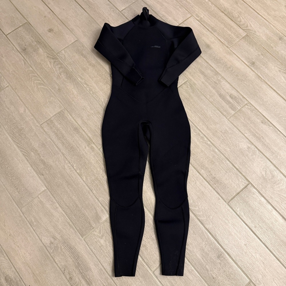 Dark Lightning Neoprene Black Full Body Wetsuit Womens Size 10